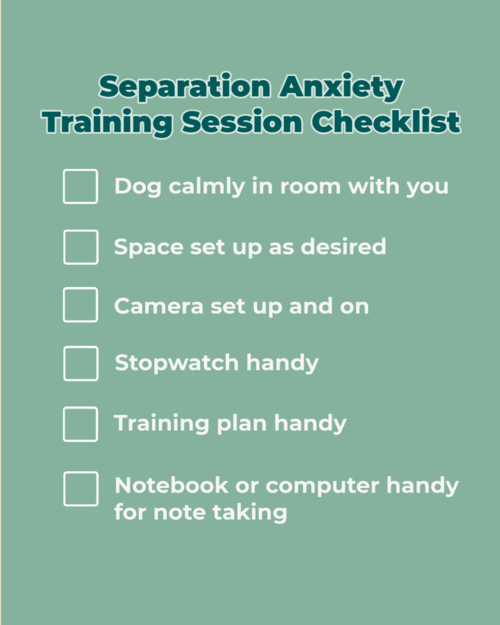 Desensitization for Separation Anxiety in Dogs
