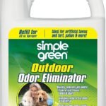 Simple Green Outdoor Odor Eliminator for Pets, Dogs, 1 gallon Refill - Ideal for Artificial Lawns & Patio, Milky White