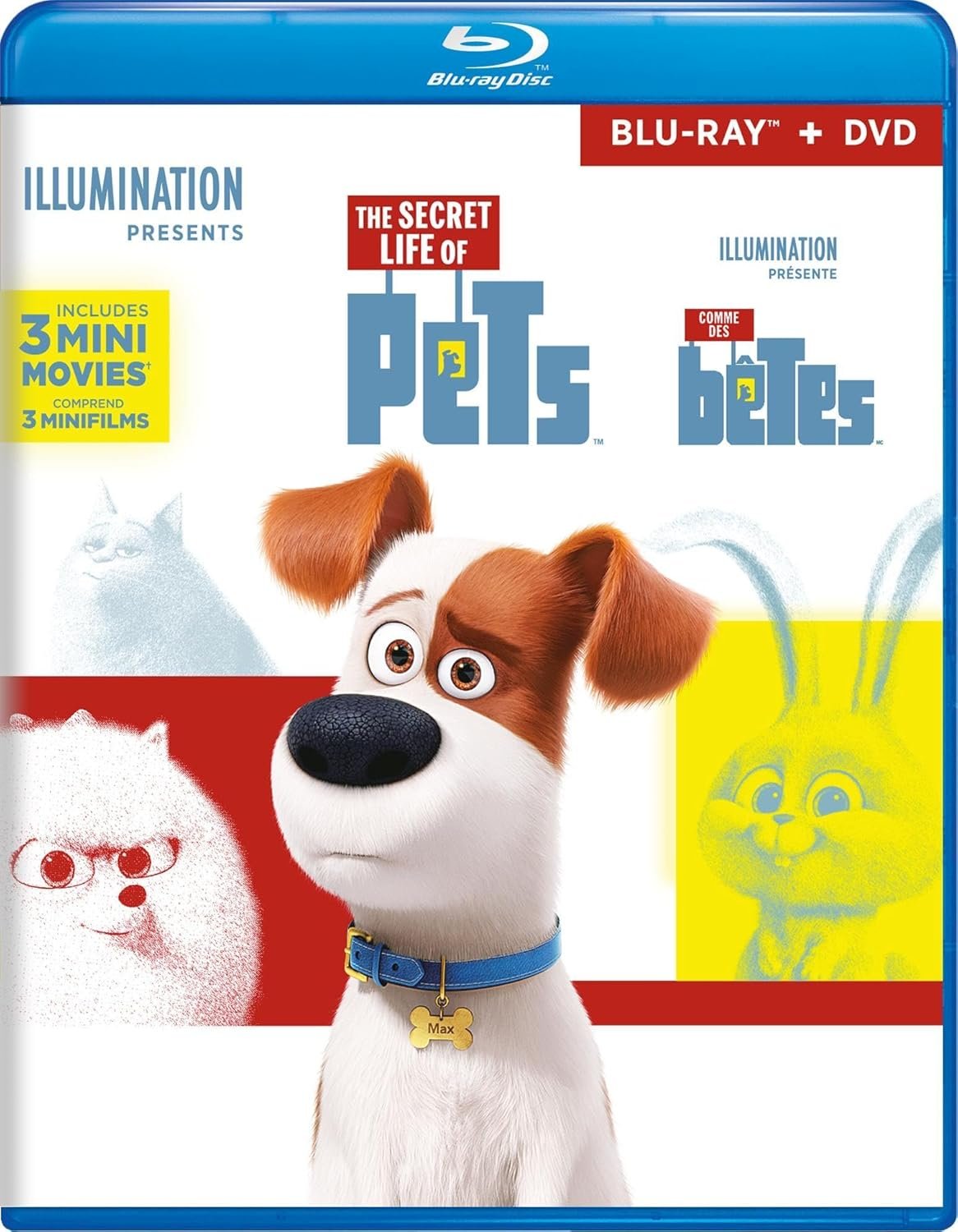 The Secret Life Of Pets (Blu-ray + DVD)
