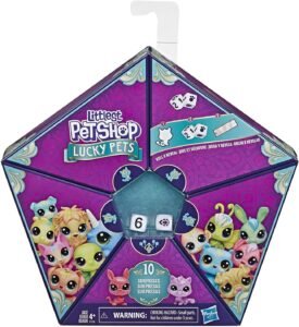 Littlest Pet Shop Lucky Pets Fortune Crew Surprise Pet Toy, 150+ to Collect, Ages 4 & Up