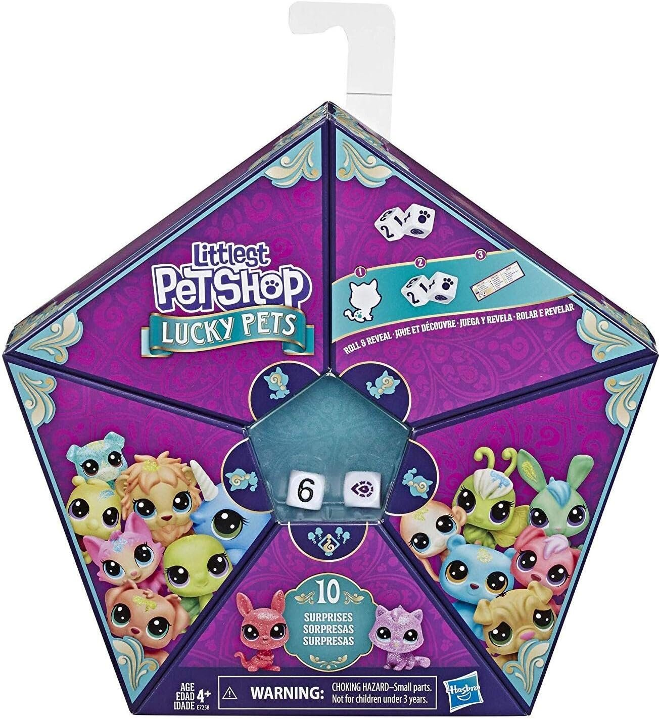 Littlest Pet Shop Lucky Pets Fortune Crew Surprise Pet Toy, 150+ to Collect, Ages 4 & Up