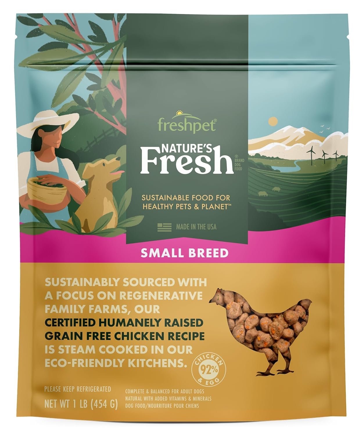 Freshpet Small Dog Roasted Meals, 1 Lb