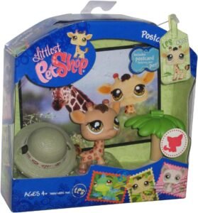 Littlest Pet Shop Postcard Pets Giraffe #902